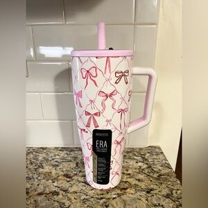 BruMate 40oz Pink Bows Tumbler